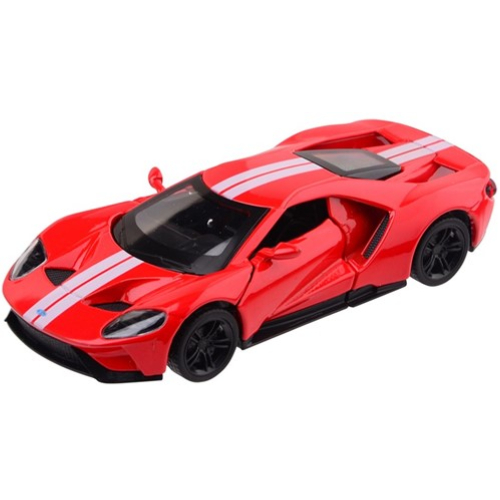 Ford GT (Rood) (10 cm) 1/43 Absolute Motors Supercars