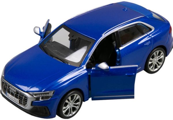 Audi SQ8 2020 (Blauw) (13 cm) 1/32 Bburago