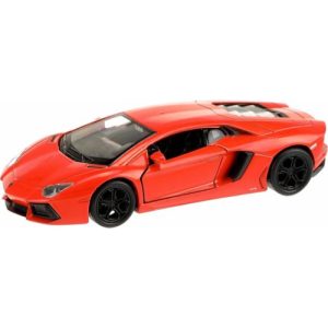 Lamborghini Aventador (Oranje) (12 cm) 1/34 Welly