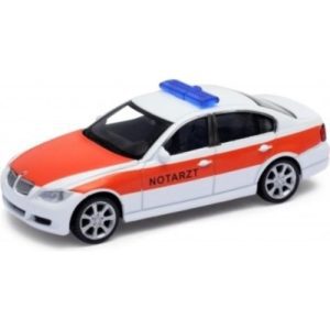 BMW 330i Ambulance (Wit) (12 cm) 1/34 Welly