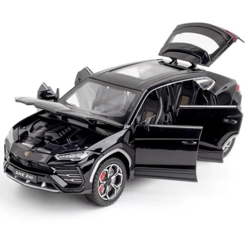 Lamborghini Urus (Zwart) (22 cm) 1/24 Che Zhi