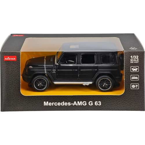 Mercedes-Benz G Klasse G63 AMG (Zwart) (15 cm) 1/32 Rastar - Afbeelding 3