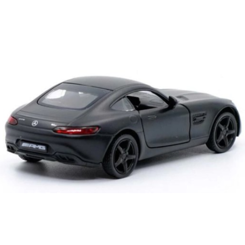 Mercedes-Benz AMG GTS (Zwart) (14 cm) 1/36 Huadawei - Afbeelding 2